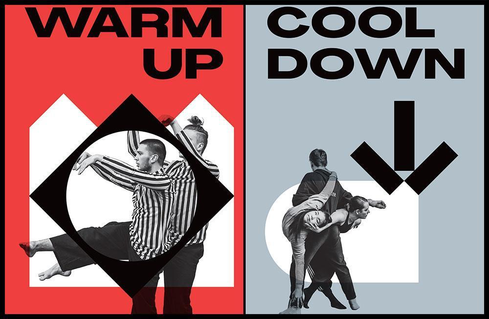 Warm up and cool down safe dance poster