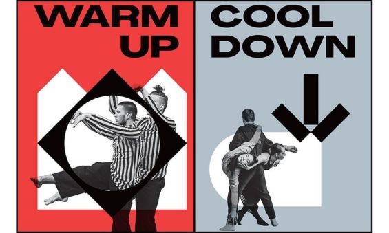 Safe dance posters - Warm up cool down version