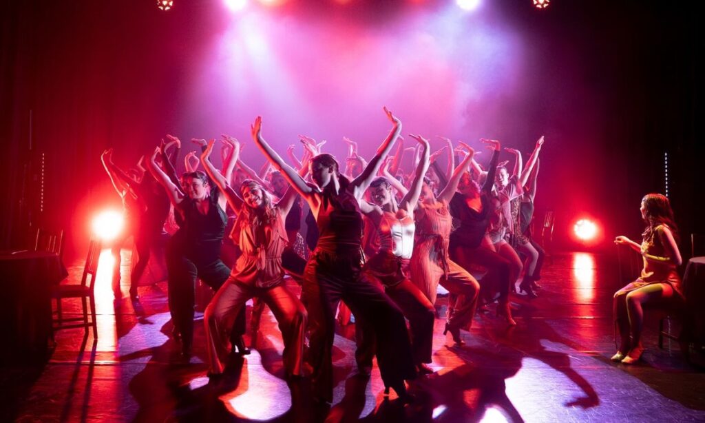 Students at Transit Dance during a recent performance. (Transit Dance/Facebook)