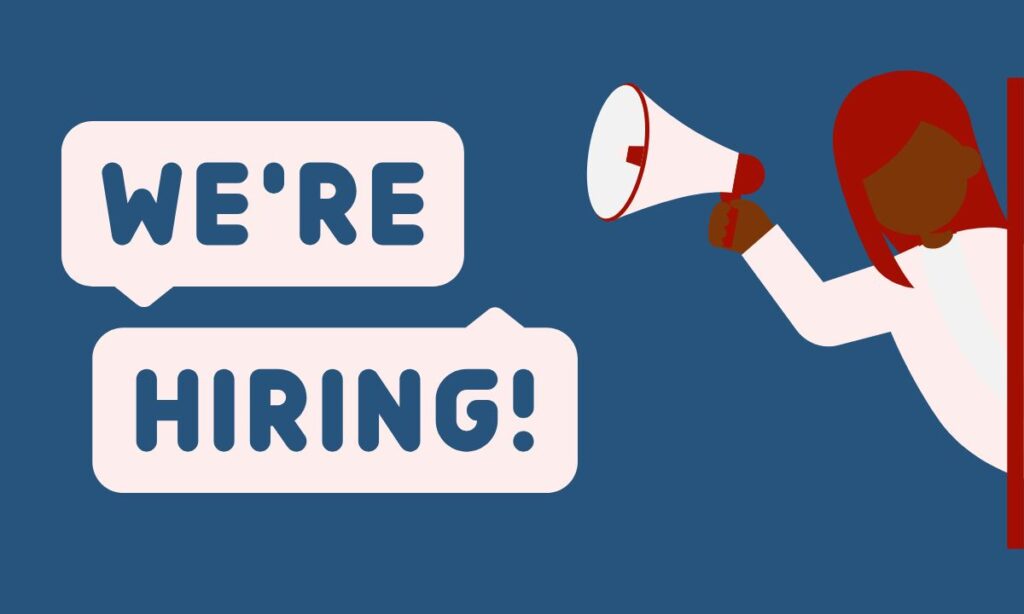 We're hiring graphic