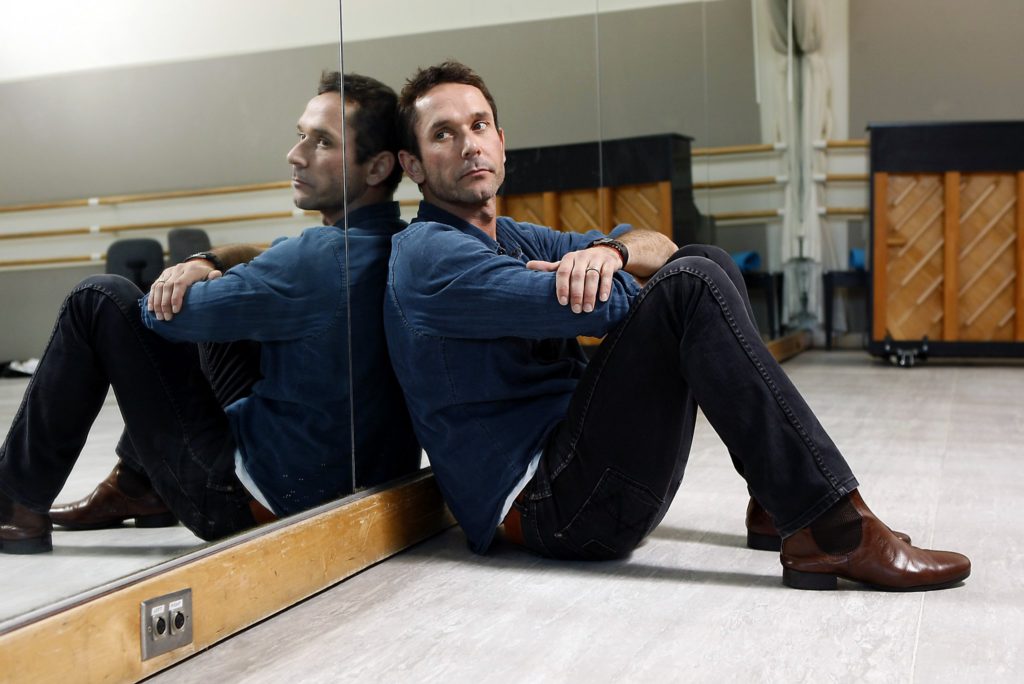 Damian Smith reflecting on his final season with the San Francisco Ballet. Image credit: Michael Short/The Chronicle