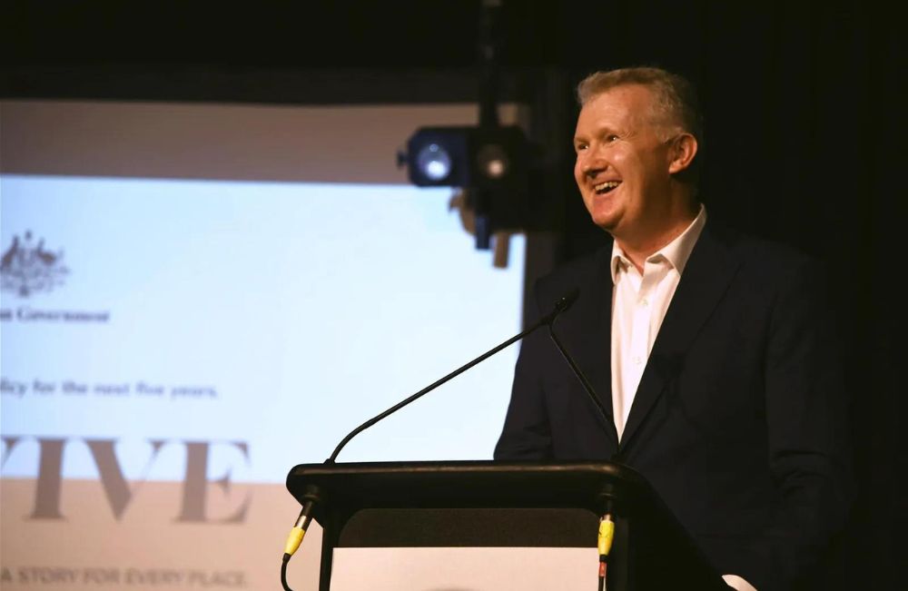 Minister for the Arts Tony Burke speaking on the National Cultural Policy