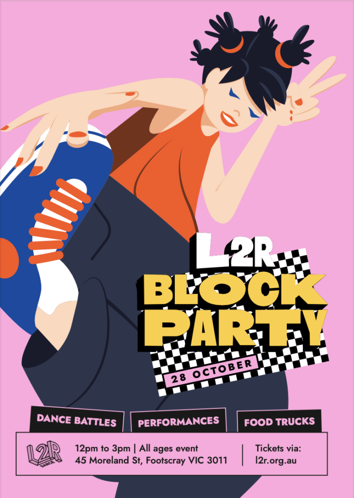 L2R Block Party Poster
